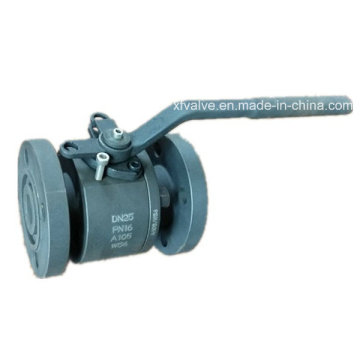 Forged Steel A105 Reduced Bore Flange Connection End Ball Valve